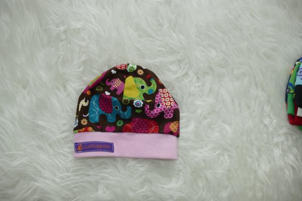 Beanie Kopfumfang 41-43cm "Elefanten"